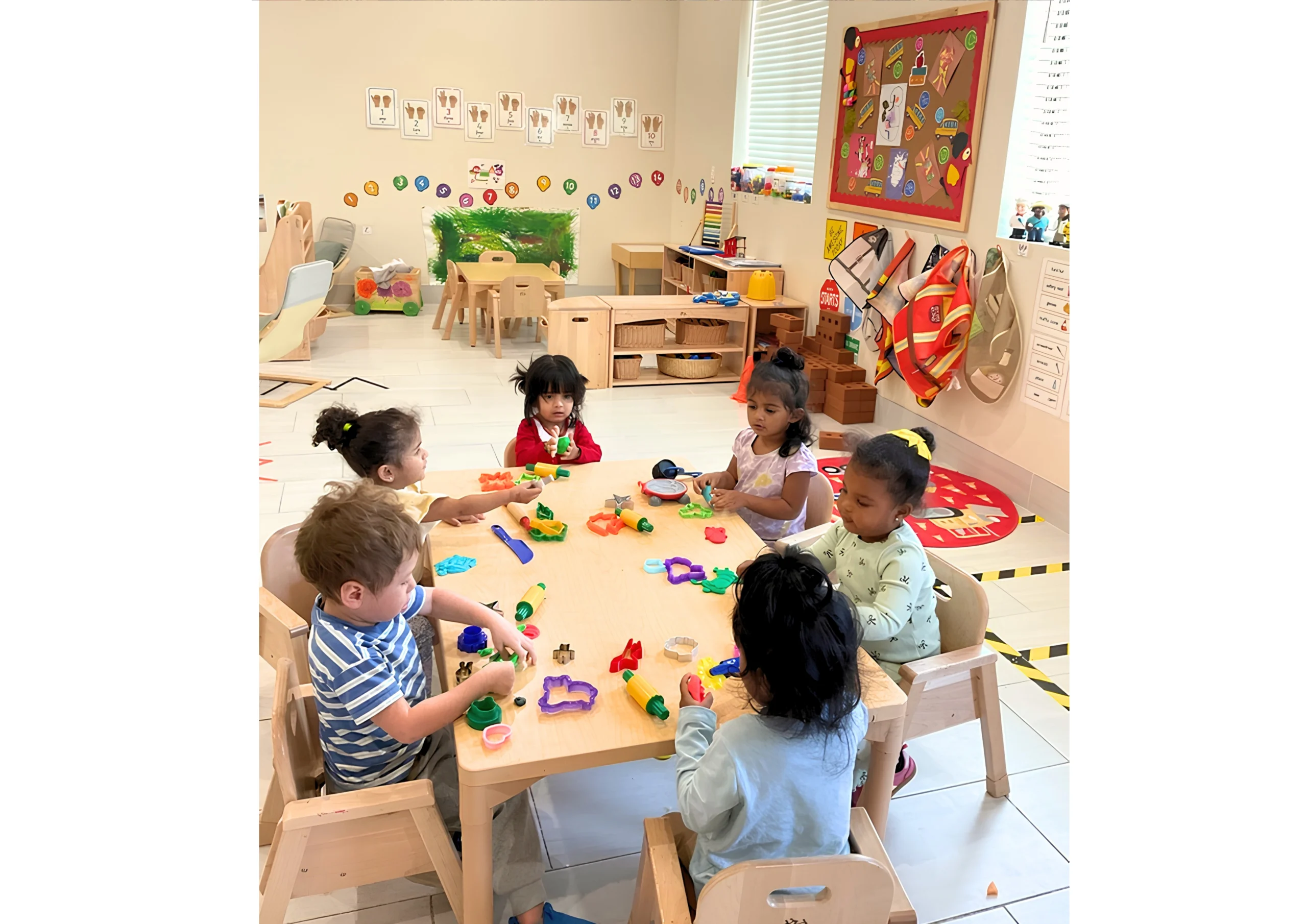 Classroom at Milestones Academy preschool Lewisville Texas