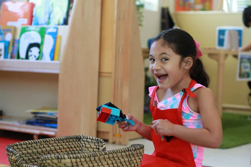 Milestones Academy classroom activity for young children