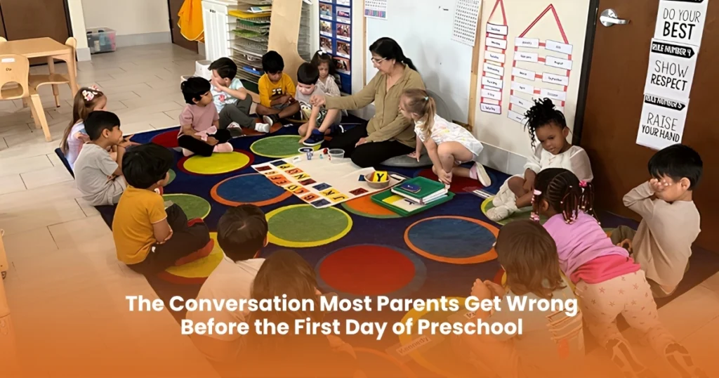 Before the First Day of Preschool